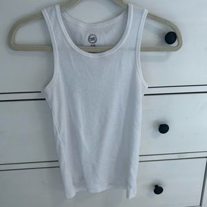 Kids white wife beater